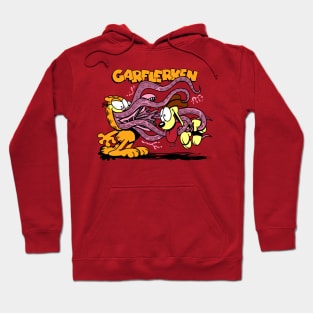 Garflerken Funny Cute Monster Alien Superhero Cat Dog Cartoon Hoodie